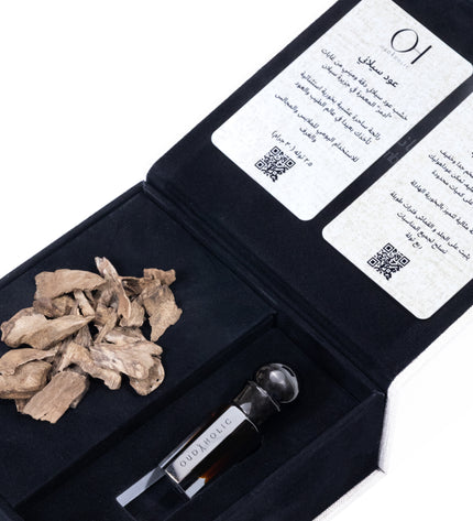 مجموعة عود 6: دهن سيسكيت (تايلندي) وعود سيلاني دقه