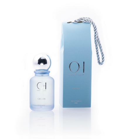 Crown Perfume - Elegant Citrus Leather Wood Fragrance 50ml